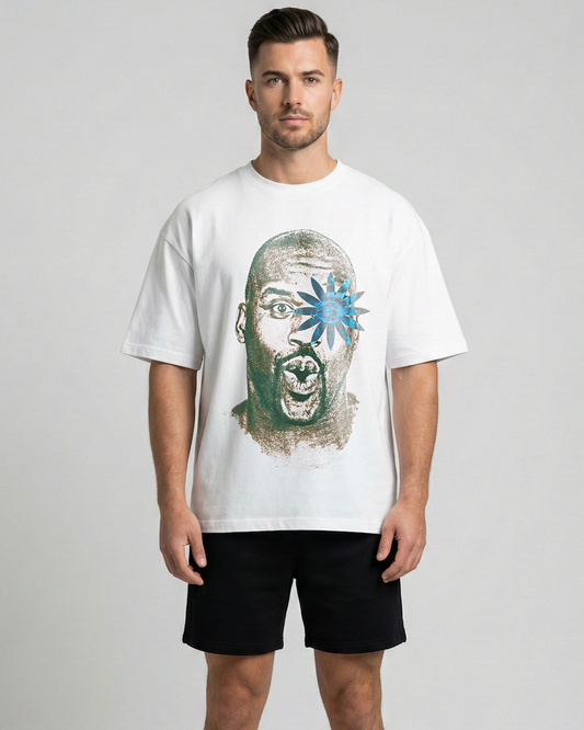 Shaquille O'Neal Star Eye Oversized Tee