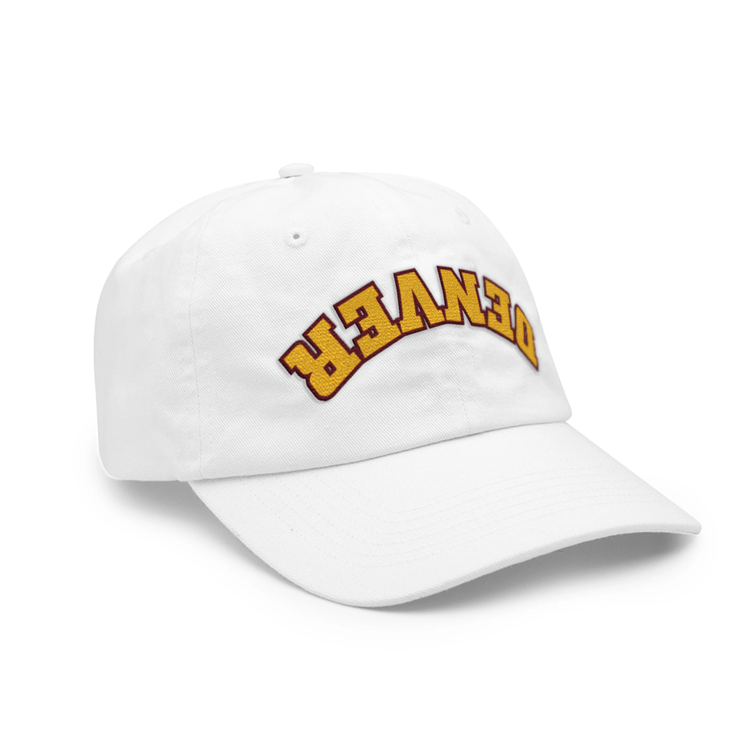 Denver Dad Hat - White