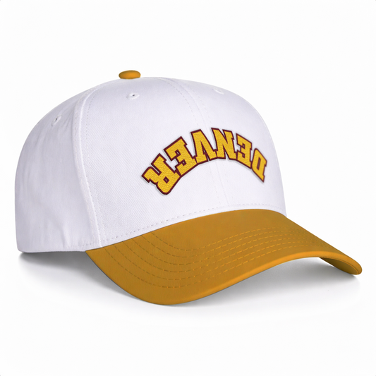 Denver Two Tone - White/Gold