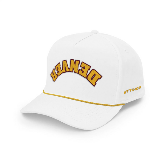Denver Performance Hat- White