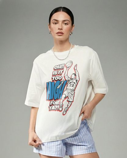 Is It Too High? Ballhog Oversized Tee