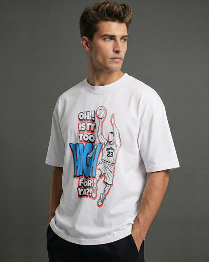 Is It Too High? Ballhog Oversized Tee