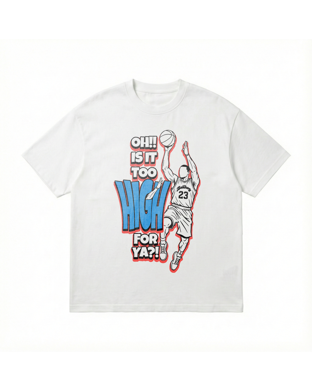 Is It Too High? Ballhog Oversized Tee