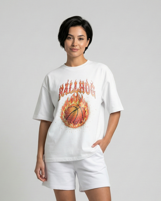 Flamecore Signature Ballhog Oversized Tee