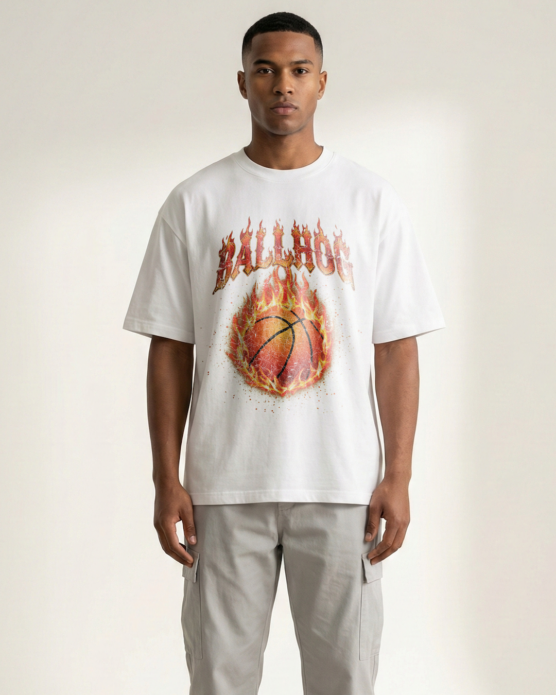 Flamecore Signature Ballhog Oversized Tee