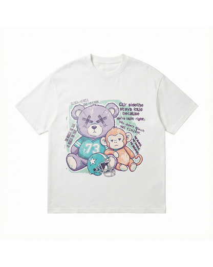 No Mercy Teddy Ballhog Oversized Tee