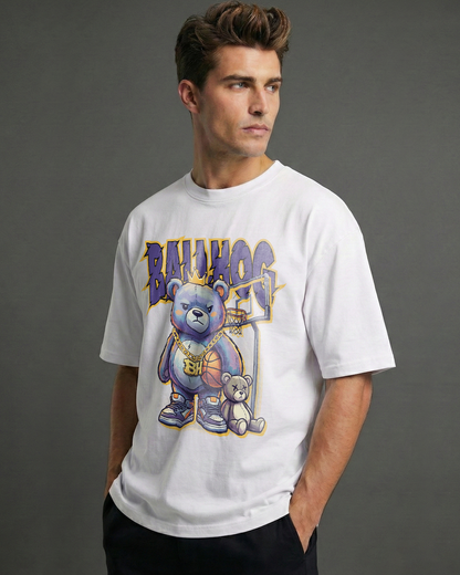 King of the Court Ballhog Oversized Tee