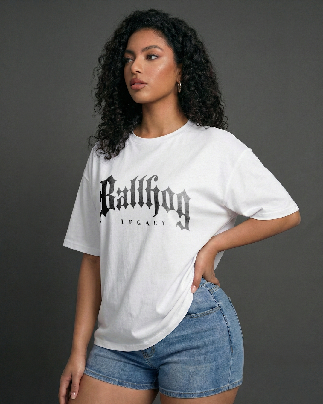 Goth To Core Ballhog Oversized Tee