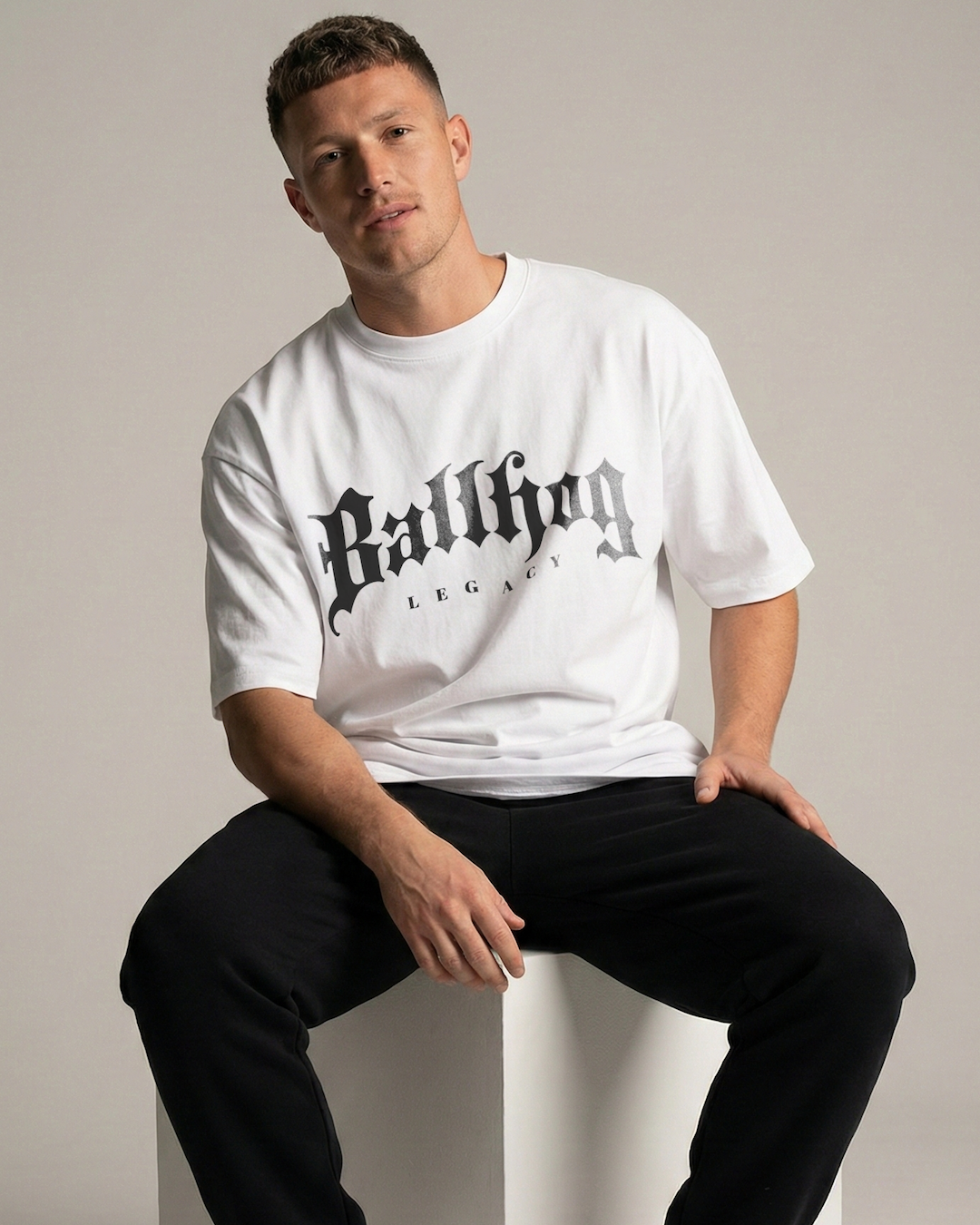 Goth To Core Ballhog Oversized Tee