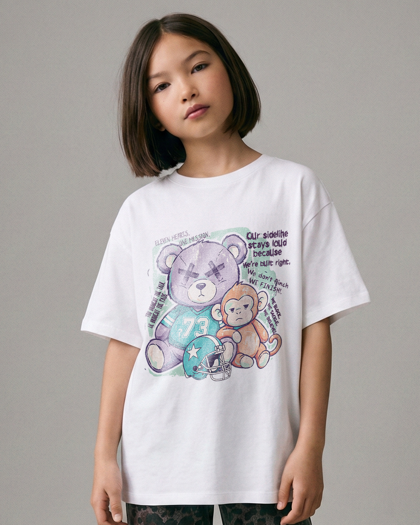 No Mercy Teddy Ballhog Youth Tee