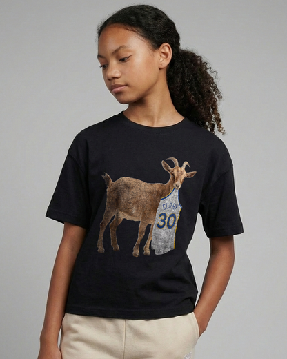 G.O.A.T. Stephen Curry Youth Tee