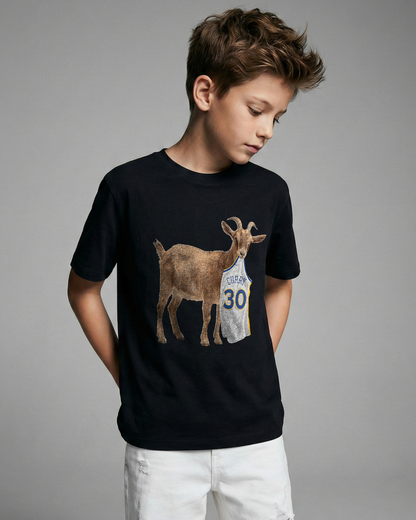 G.O.A.T. Stephen Curry Youth Tee