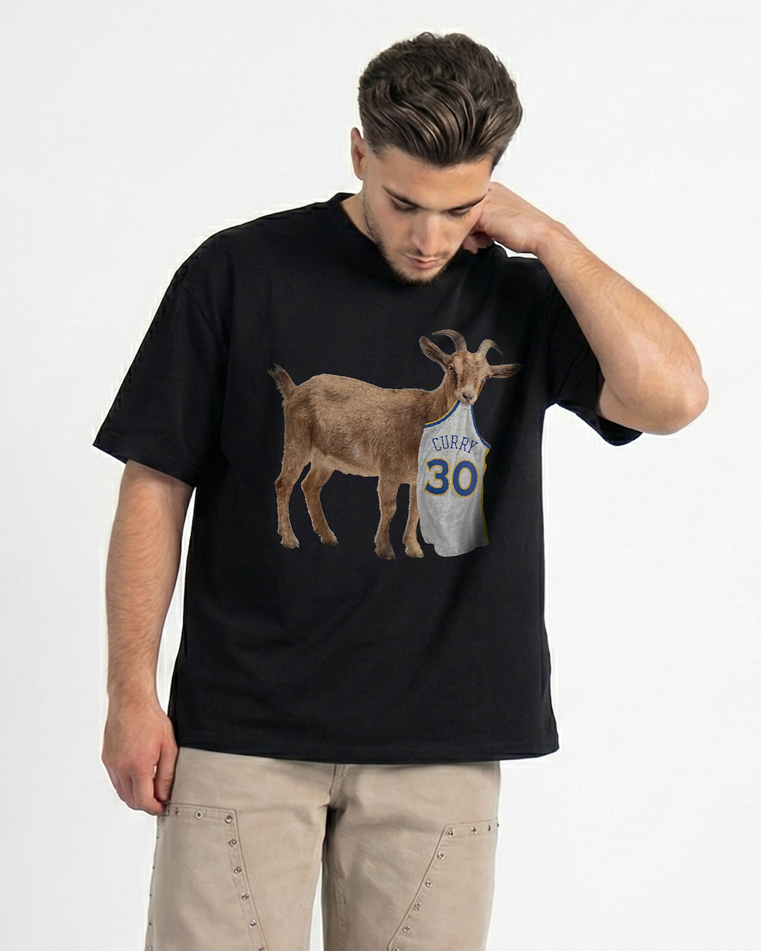 G.O.A.T. Stephen Curry Oversized Tee