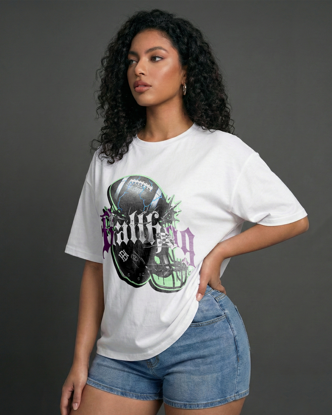 Football Ballhog Oversized Tee