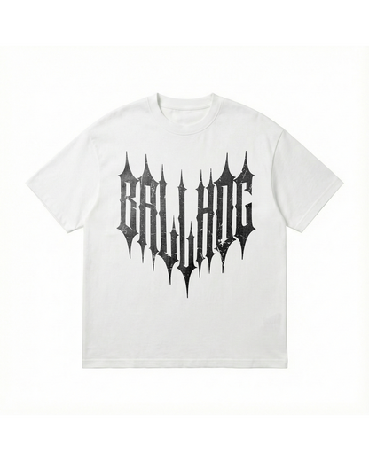 Gothic Statement Ballhog Oversized Tee