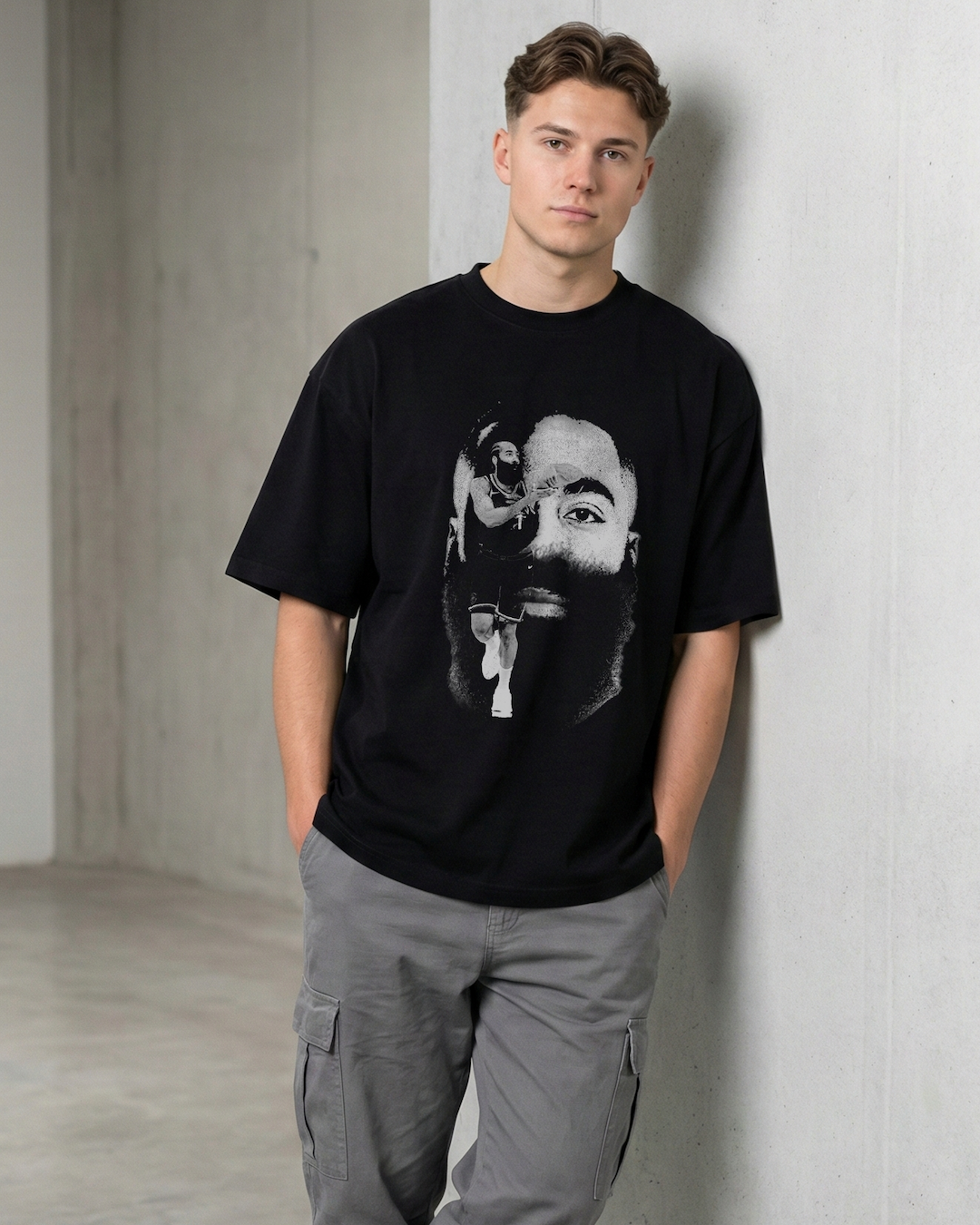James Harden Cooking Oversized Tee