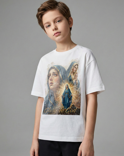 Holy Maria Sacred Light Youth Tee