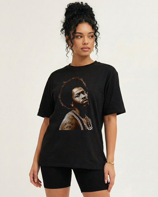 Afro Allen Iverson Oversized Tee