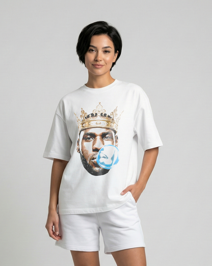 LeBron King Bubble Gum James Oversized Tee