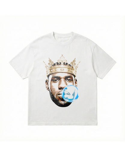 LeBron King Bubble Gum James Oversized Tee