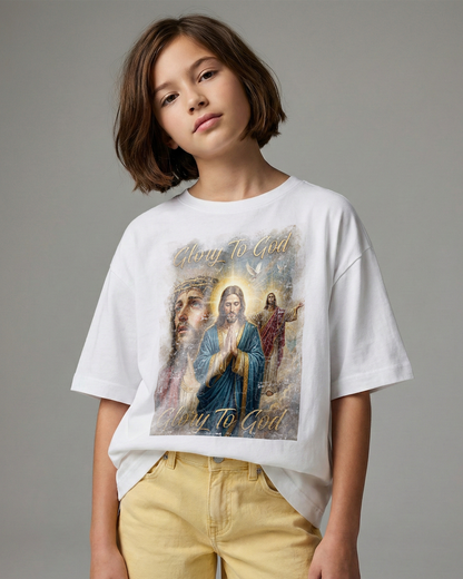 Jesus Divine Presence Edition Ballhog Youth Tee