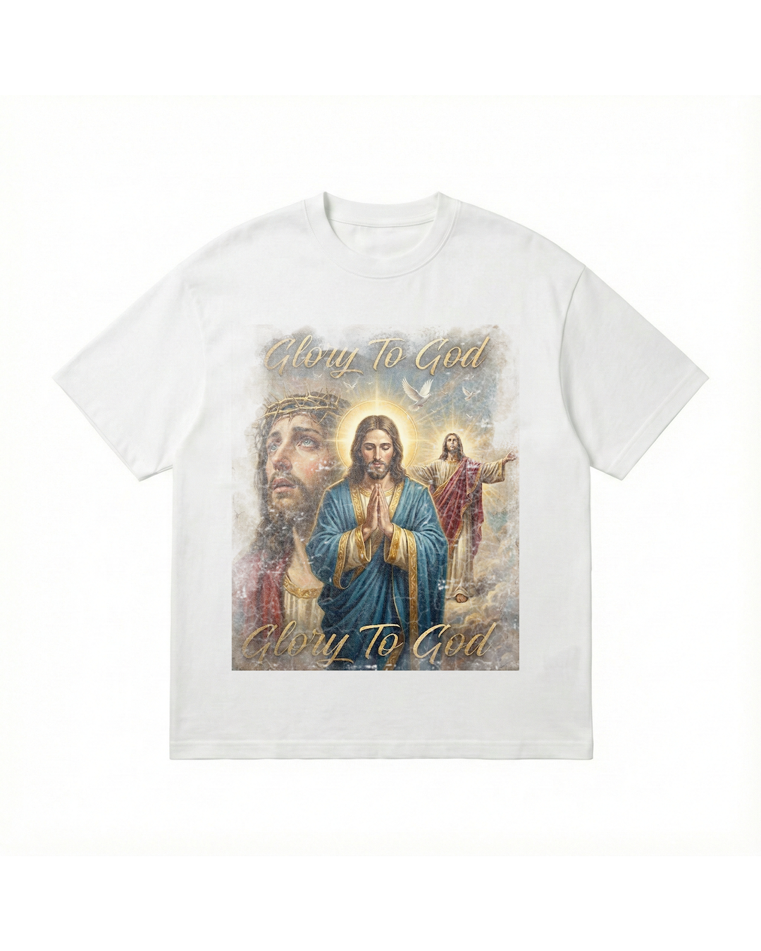 Jesus Divine Presence Edition Ballhog Oversized Tee
