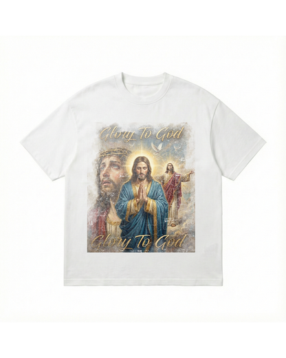Jesus Divine Presence Edition Ballhog Oversized Tee