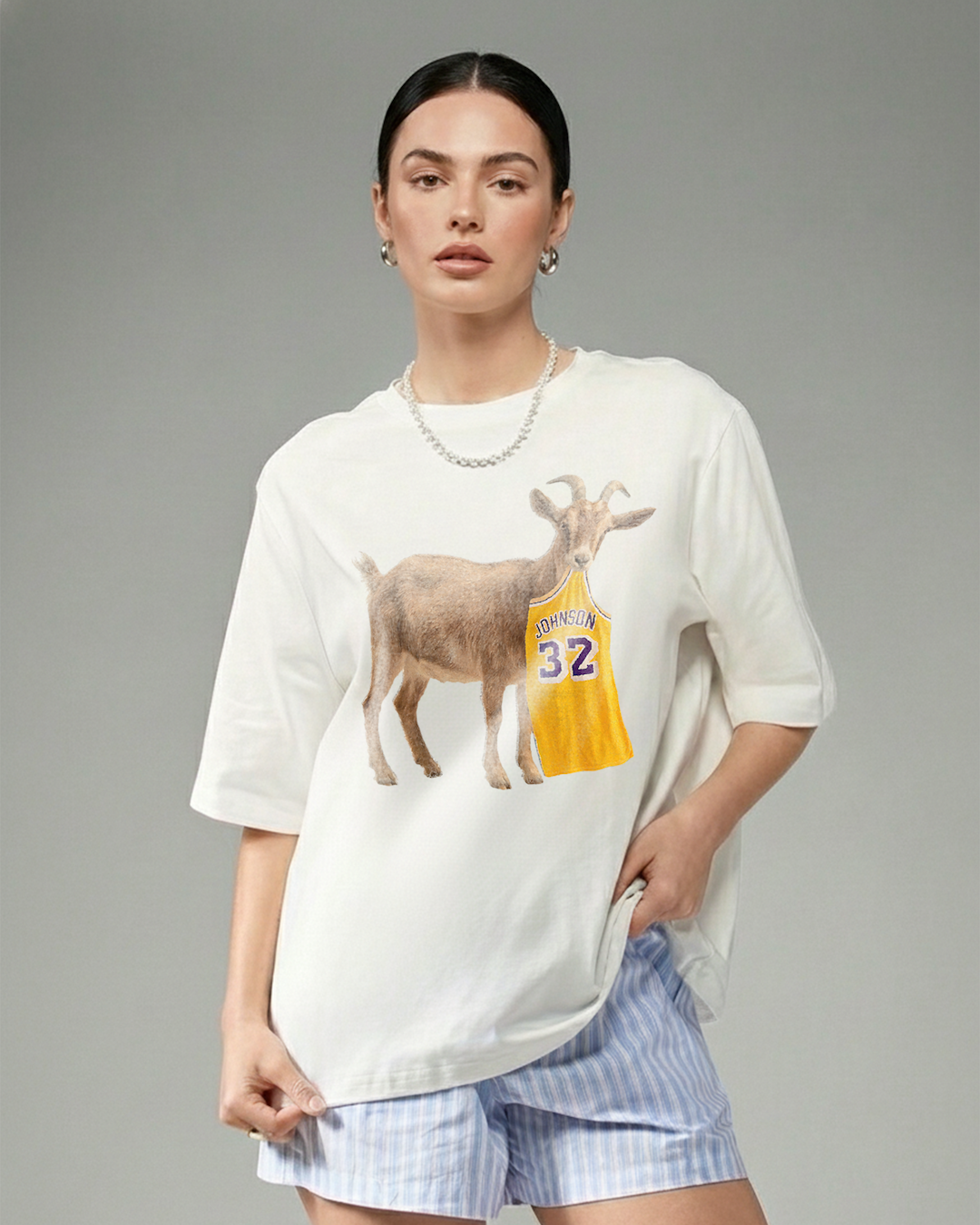 G.O.A.T. Magic Johnson Oversized Tee