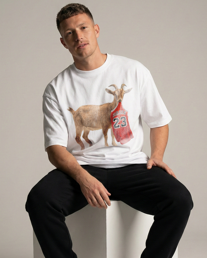 G.O.A.T. Michael Jordan Oversized Tee