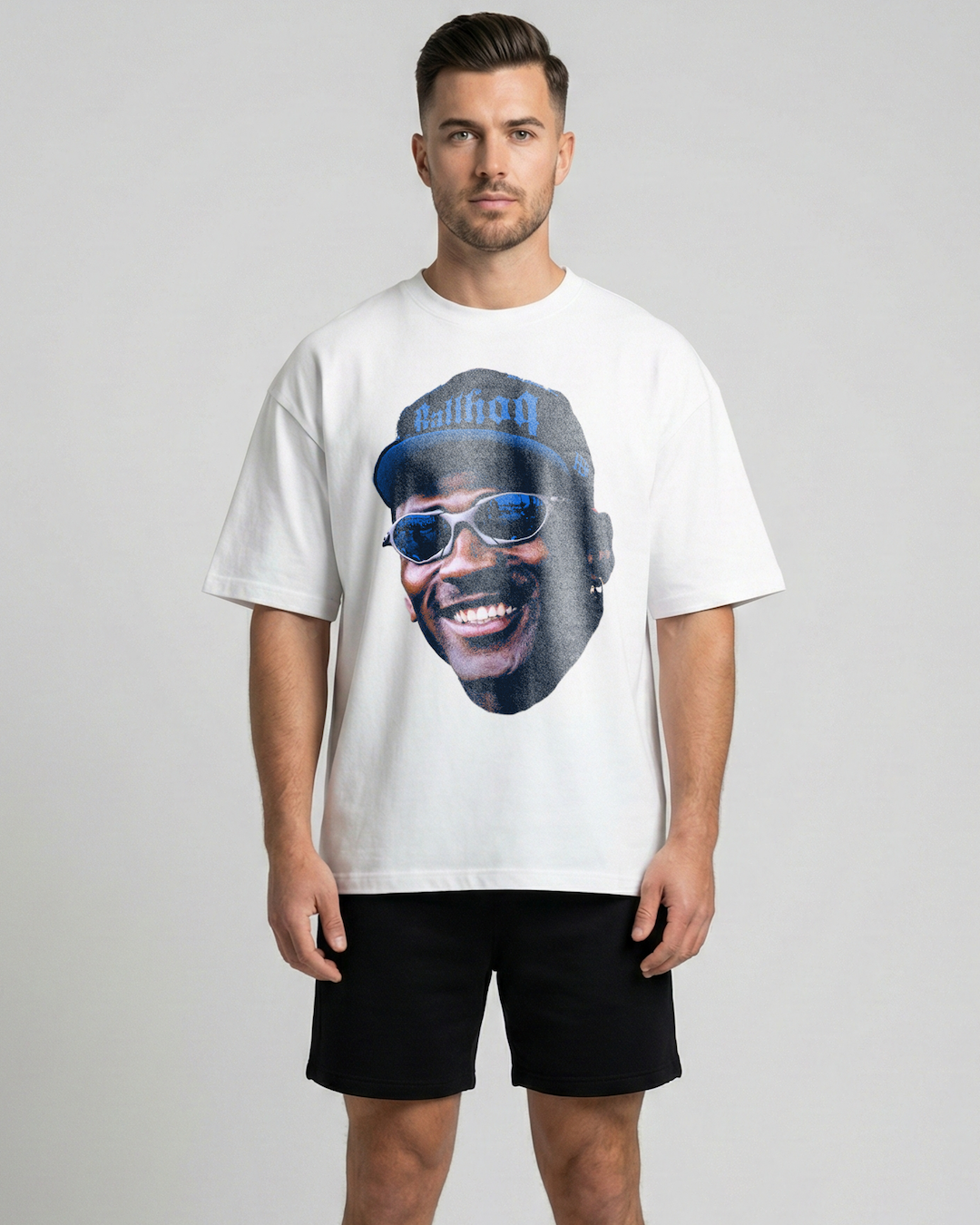 Vibrant Michael Jordan Oversized Tee