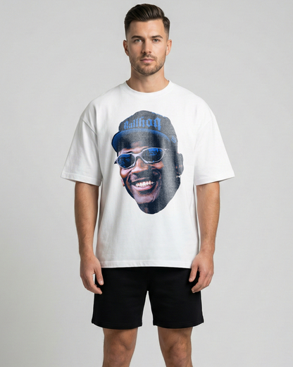 Vibrant Michael Jordan Oversized Tee