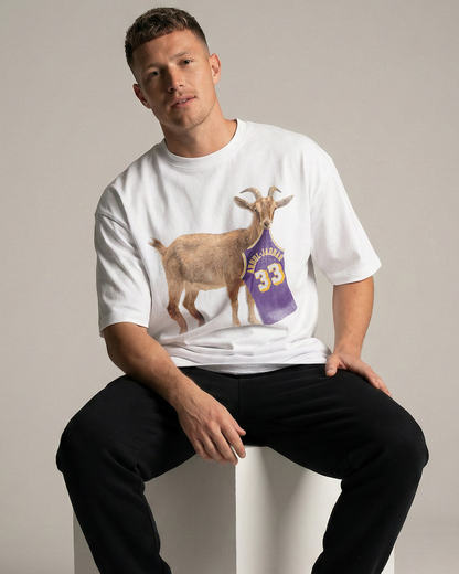 G.O.A.T. Kareem Abdul-Jabbar Oversized Tee
