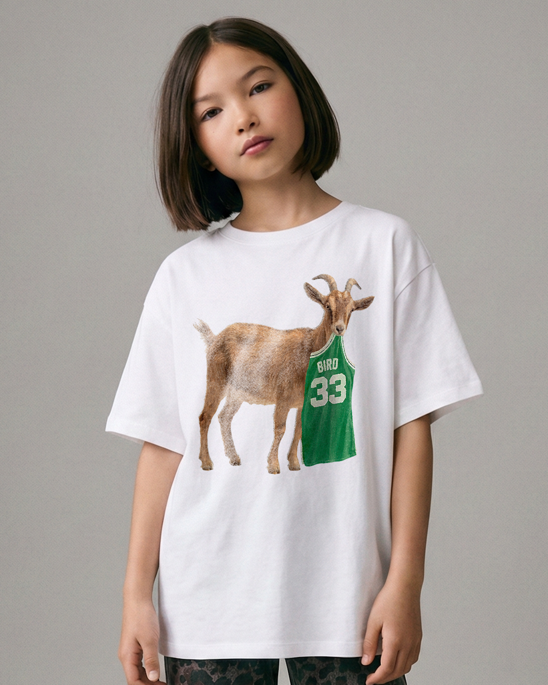 G.O.A.T. Larry Bird Youth Tee