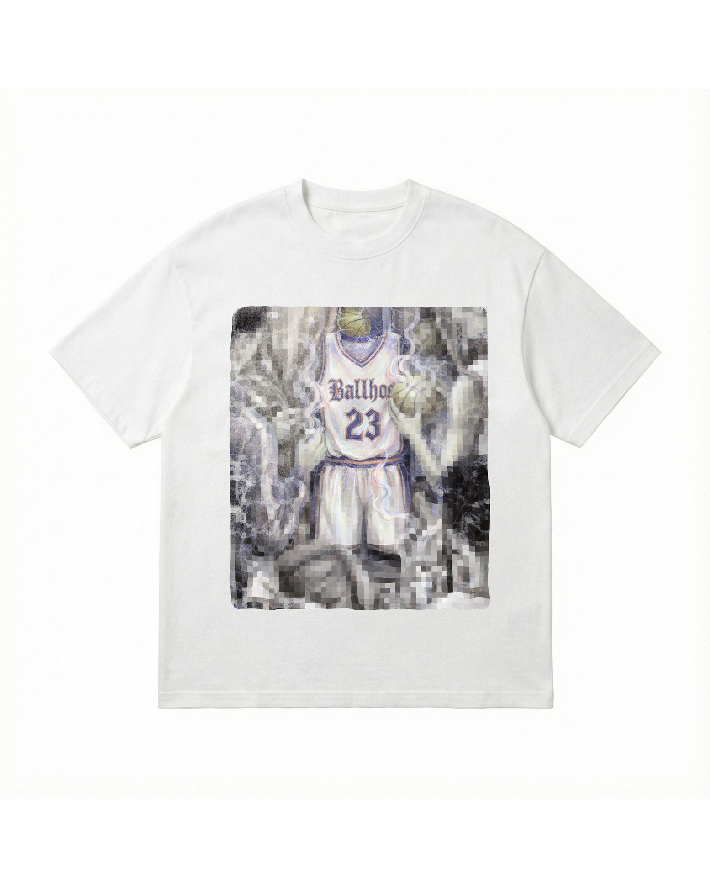 Court Grit Brushstroke Ballhog Youth Oversize Tee