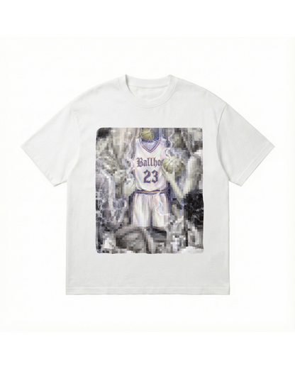 Court Grit Brushstroke Ballhog Youth Oversize Tee
