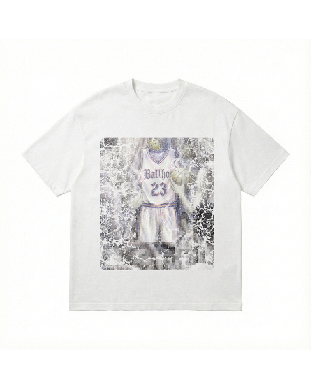 Court Grit Brushstroke Ballhog Legacy Oversized Tee