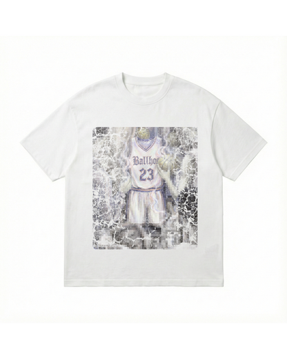Court Grit Brushstroke Ballhog Legacy Oversized Tee