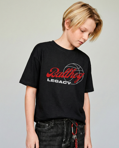 Hot Red Court Legacy Youth Tee