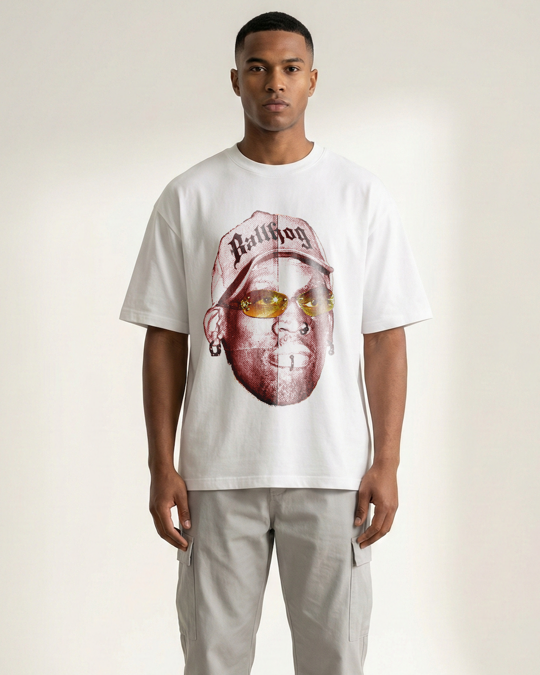 Dennis Rodman Cold Style Oversized Tee