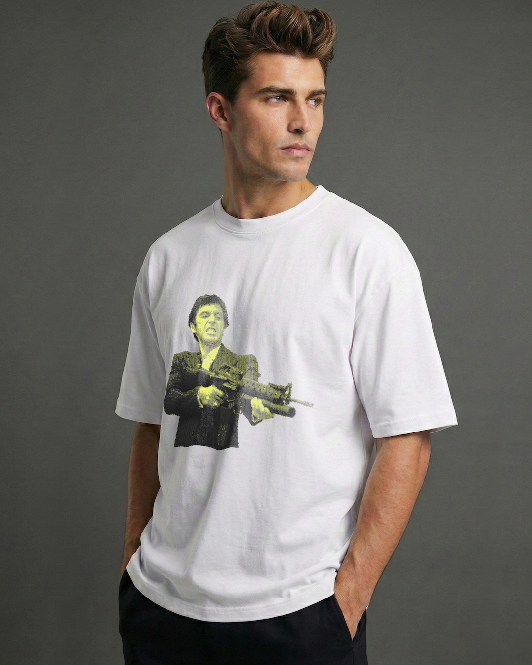 Tony Aggression Oversized Tee