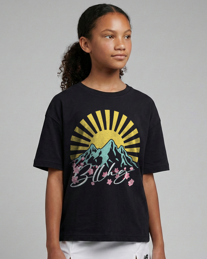 Sunrise Bloom Youth Tee