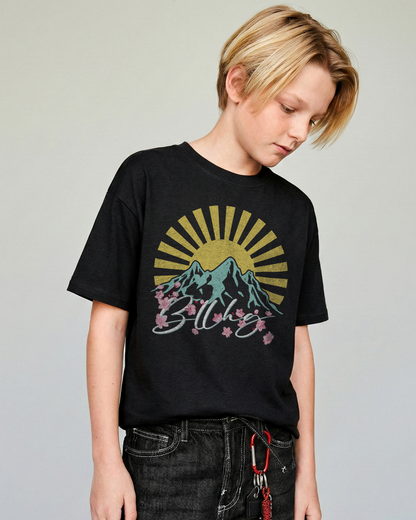 Sunrise Bloom Youth Tee