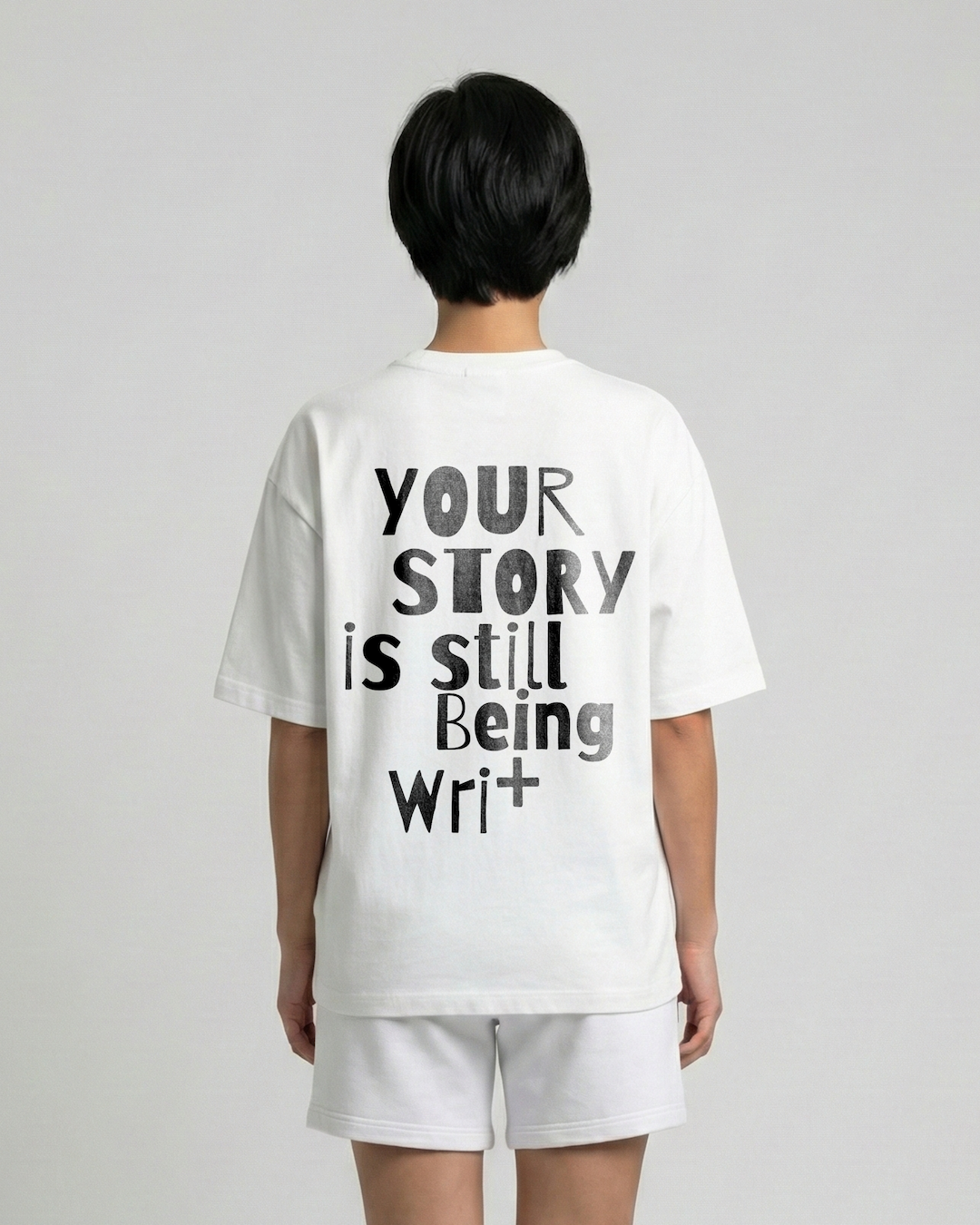 Your Story Is Being Written Ballhog Oversized Tee