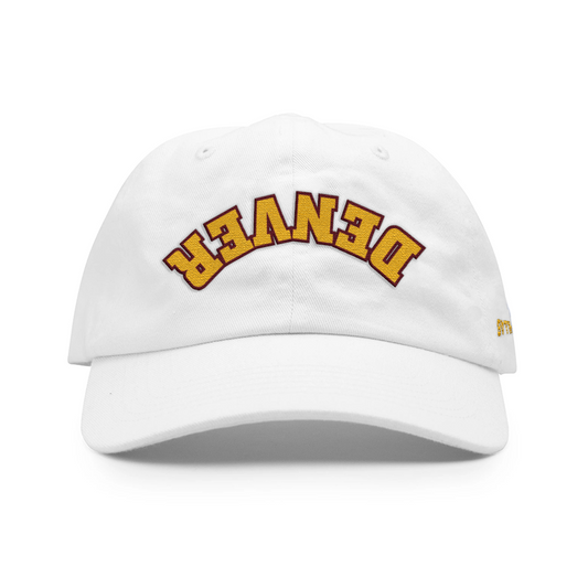 Denver Dad Hat - White