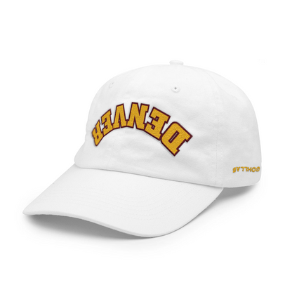 Denver Dad Hat - White