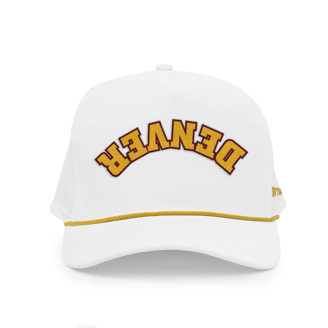 Denver Performance Hat- White